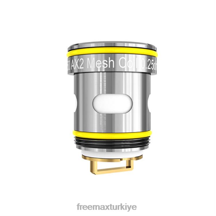 FreeMAX ax2 örgü bobini ss-sarı - FREEMAX vape price J82ZF258