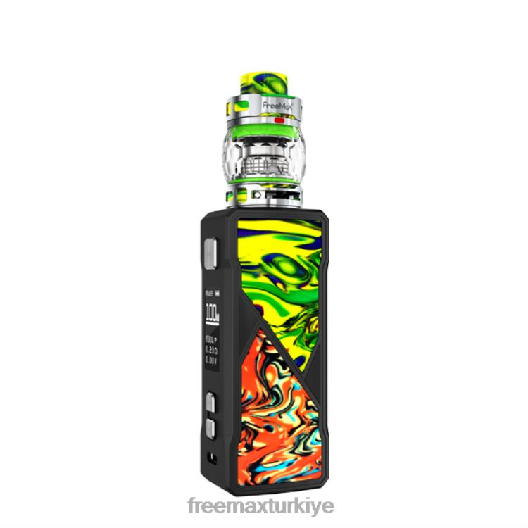 FreeMAX MAXUS 100w kiti yeşil - FREEMAX vape Türkiye J82ZF94