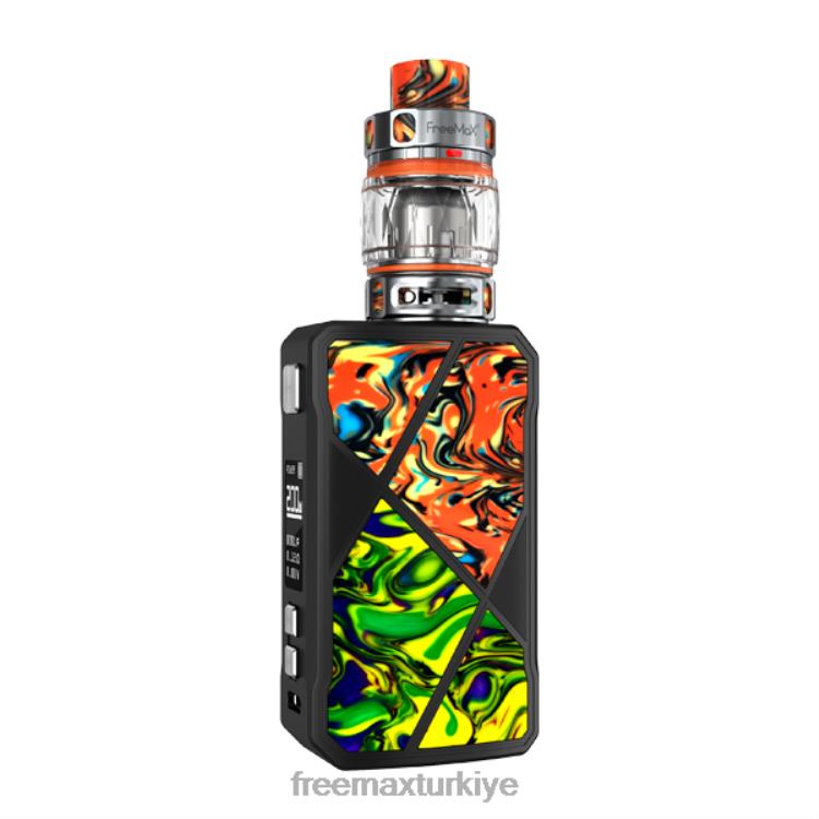 FreeMAX MAXUS 200w kiti turuncu-yeşil - FREEMAX Istanbul J82ZF8