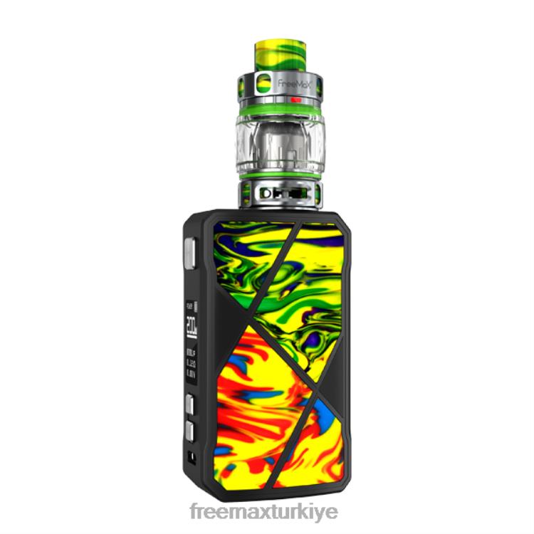 FreeMAX MAXUS 200w kiti yeşil kırmızı - FREEMAX vape ankara J82ZF5