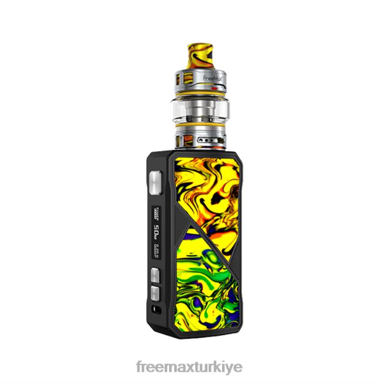FreeMAX MAXUS 50w kiti sarı - best FREEMAX vape J82ZF67