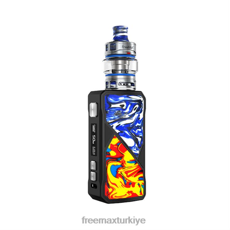 FreeMAX MAXUS 50w kiti sarı mavi - FREEMAX store J82ZF69