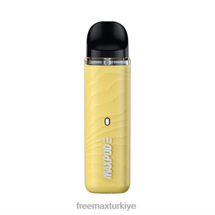 FreeMAX MAXPOD 3 15w kiti sarı - FREEMAX vape price J82ZF136