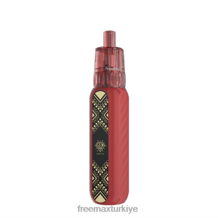 FreeMAX GEMM 25w kapsül mod seti kırmızı - FREEMAX flavormax J82ZF12