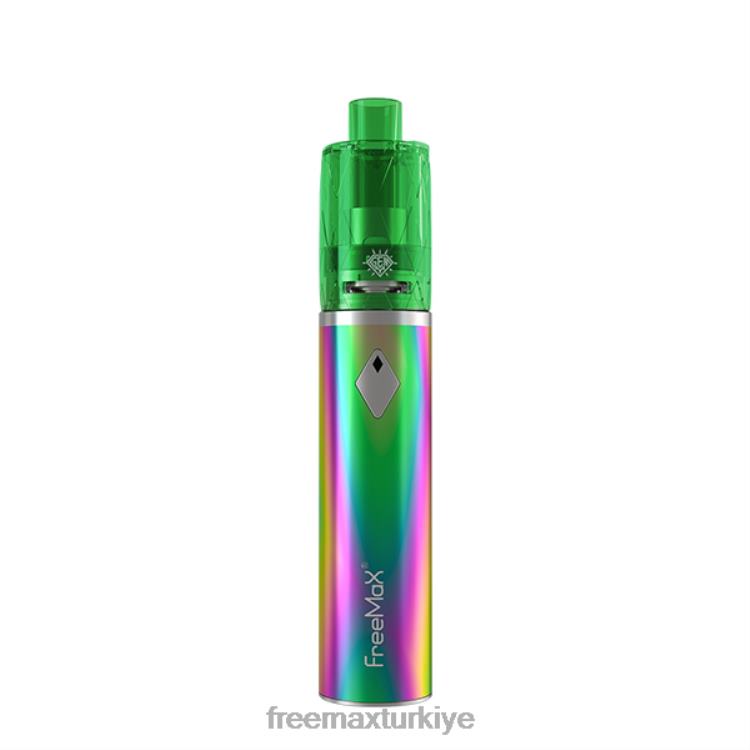 FreeMAX GEMM 80w başlangıç ​​kiti gökkuşağı - FREEMAX vape ankara J82ZF15